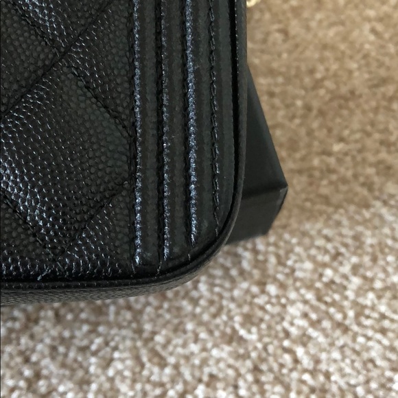 !!SOLD!! CHANEL Caviar WOC w/ gold hardware - Picture 5 of 8